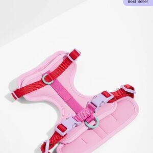 Wild One Bubblegum Cushioned Dog Cushion Harness Size Small Anti Pull Control